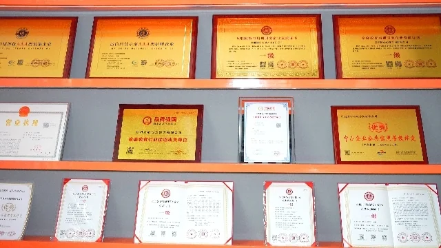 圆心咨询获得的行业荣誉与认可墙