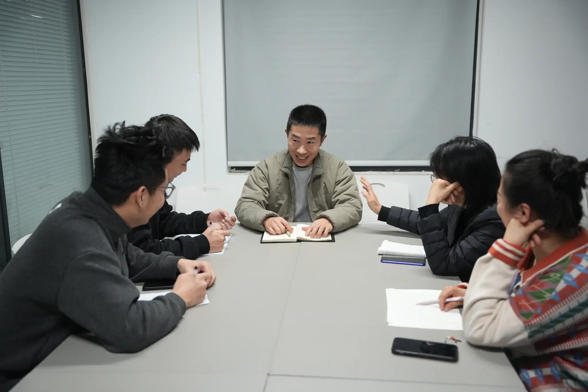 圆心真实的督导与研讨现场